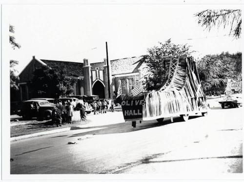 Olive Hall Parade Float