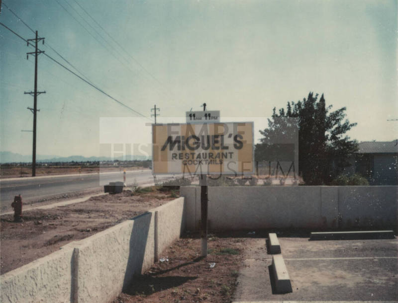 Miguel's Restaurant - 2425 East University Drive, Tempe, Arizona
