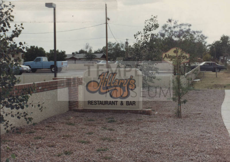 Hillary's Restaurant and Bar - 2433 East University Drive, Tempe, Arizona