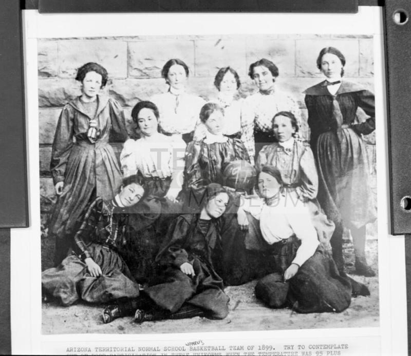 Normal School's Women's Basketball Team of 1899