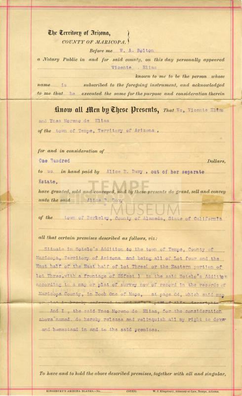 Warranty Deed