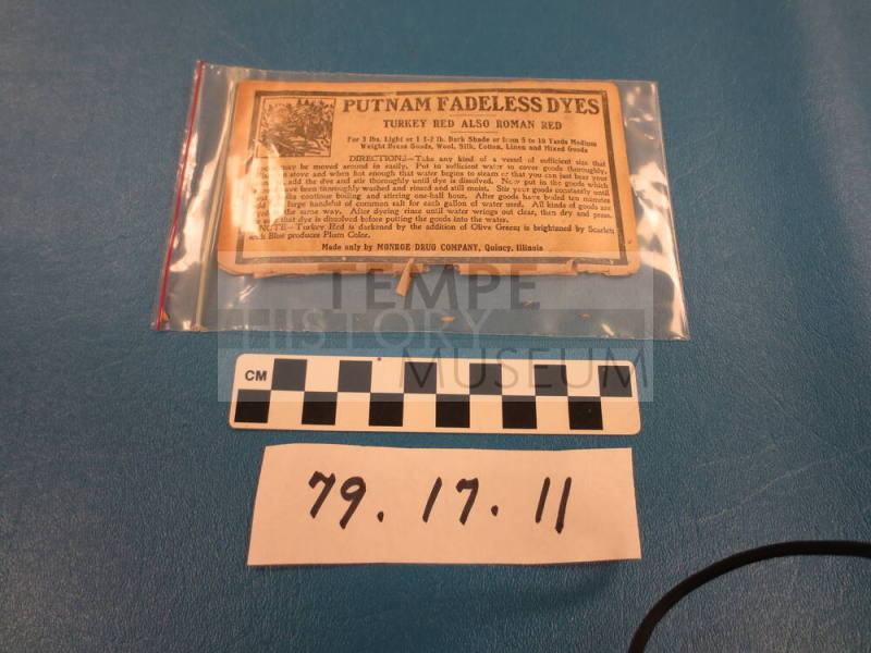 Fabric Dye In Envelope