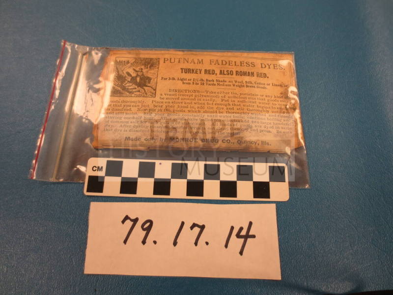 Fabric Dye In Envelope