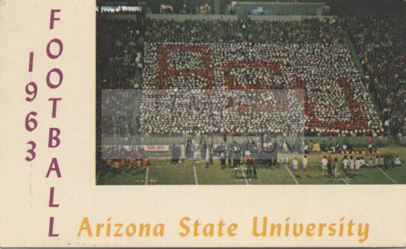 1963 ASU Football Schedule