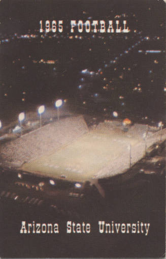 1965 ASU Football Schedule
