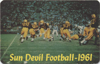 1961 ASU Football Schedule