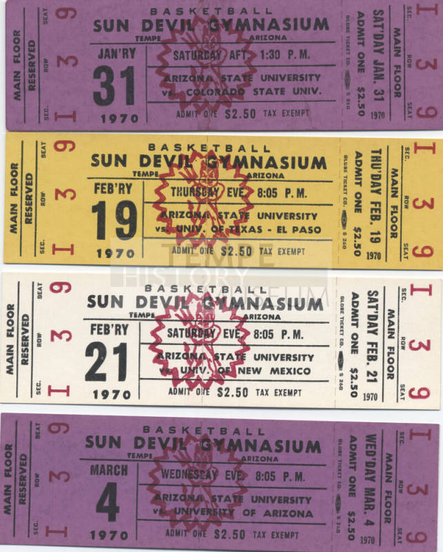 ASU Basketball tickets