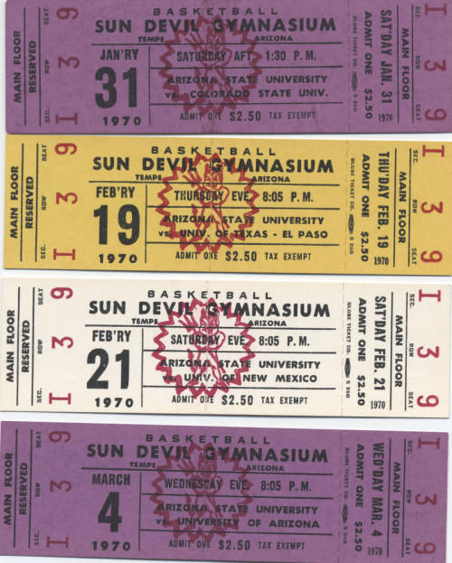ASU Basketball tickets