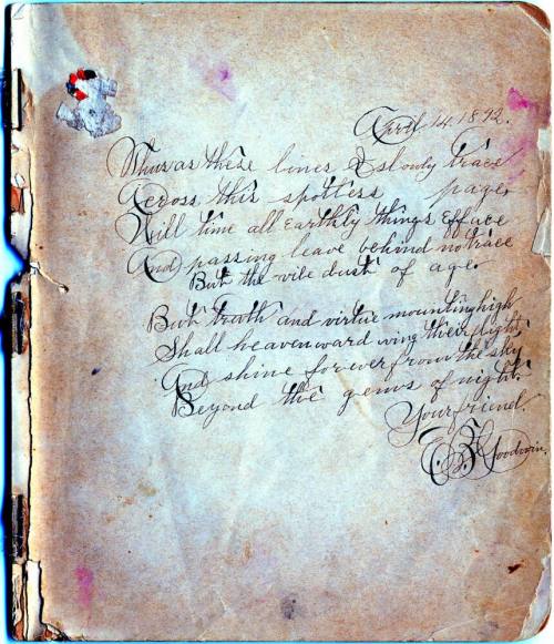 Alverta May Austin Autograph Book