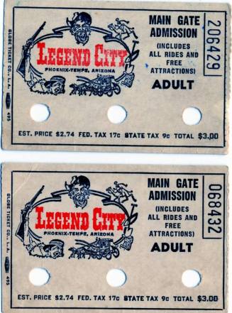 Legend City Main Gate Admission Ticket