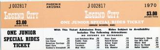 Tickets for Legend City - Junior Special Rides Ticket