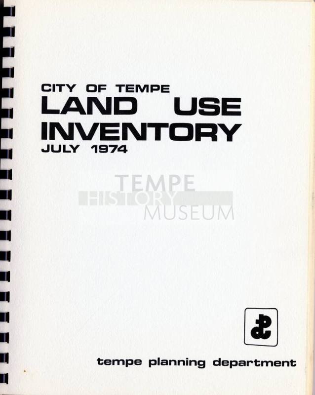 Tempe Land Use Inventory 1974