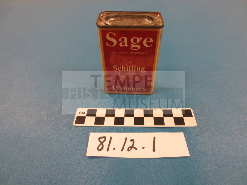 Tin Spice Can
