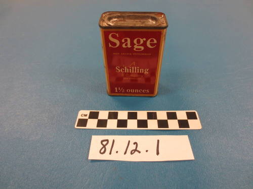 Tin Spice Can