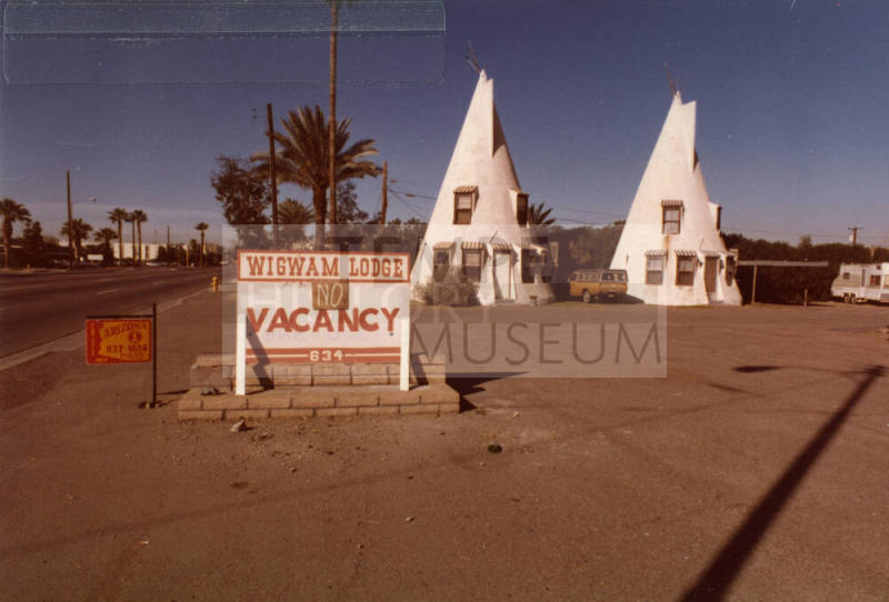 Wigwam Lodge and Trailer Court - 634 East Apache Boulevard, Tempe, Arizona