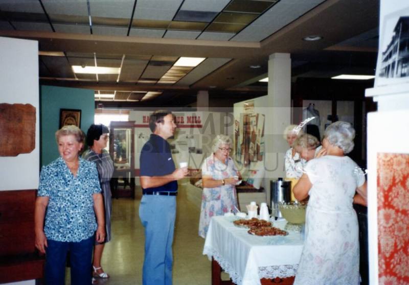 Tempe History Museum Opening Exhibit Refreshment Table