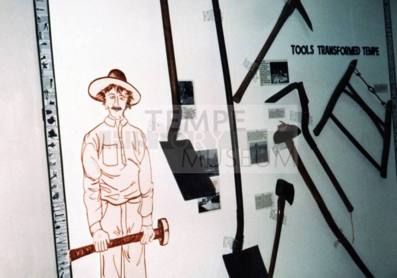 Tempe History Museum Tool Exhibit