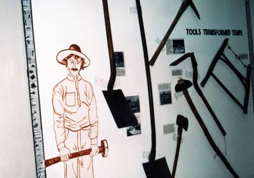 Tempe History Museum Tool Exhibit