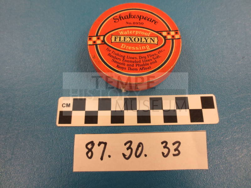 Tin Can, Waterproof Dressing for Fishing Line