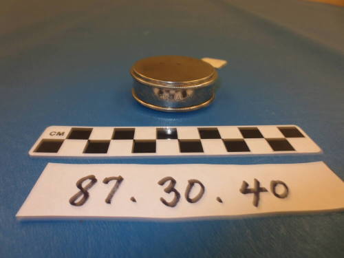 Tin Container, Elgin National Watch Company