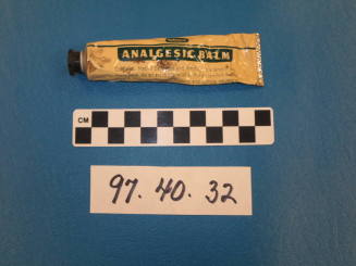 Tube, Analgesic Balm