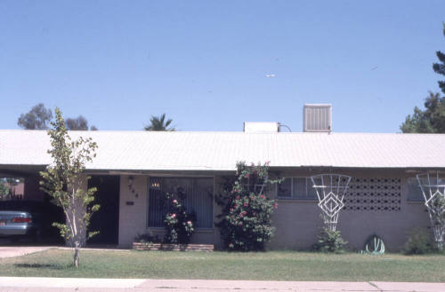 Property Address:  544 West 19th Street, Tempe, Arizona
Subdivision Address:  University Homes, Tempe, Arizona
