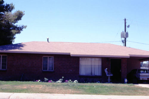 Property Address:  527 West 19th Street, Tempe, Arizona
Subdivision Address:  University Homes, Tempe, Arizona