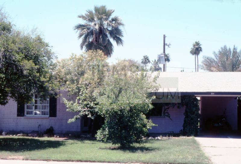 Property Address:  511 West 19th Street, Tempe, Arizona
Subdivision Address:  University Homes, Tempe, Arizona