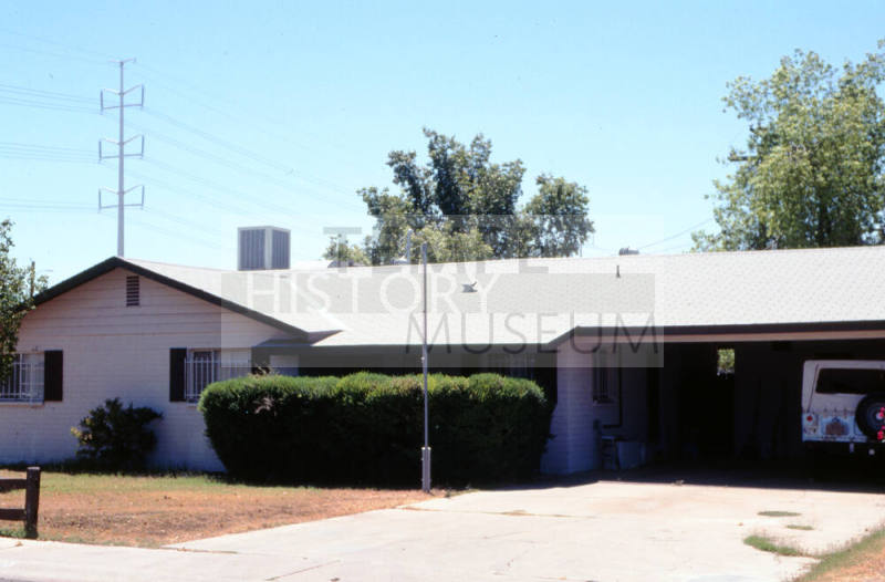 Property Address:  503 West 19th Street, Tempe, Arizona
Subdivision Address:  University Homes, Tempe, Arizona