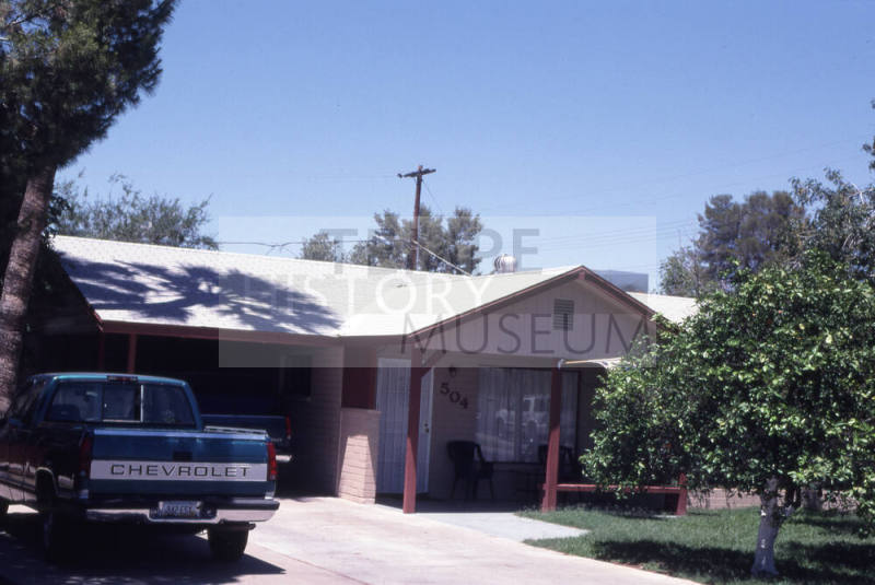 Property Address:  504 West 17th Place, Tempe, Arizona
Subdivision Address:  University Homes, Tempe, Arizona