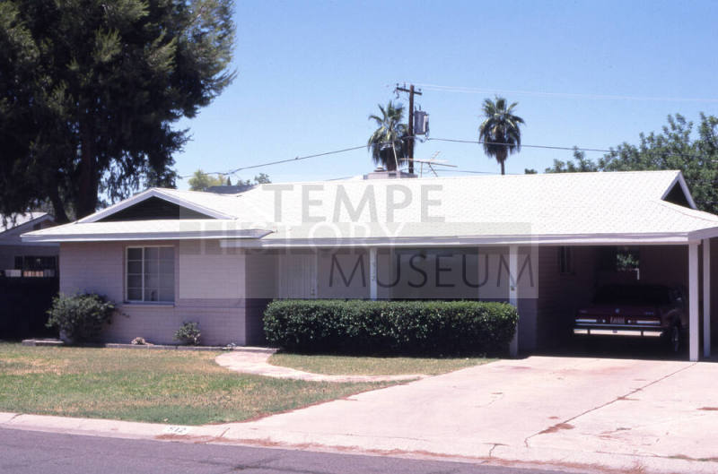 Property Address:  512 West 17th Place, Tempe, Arizona
Subdivision Address:  University Homes, Tempe, Arizona