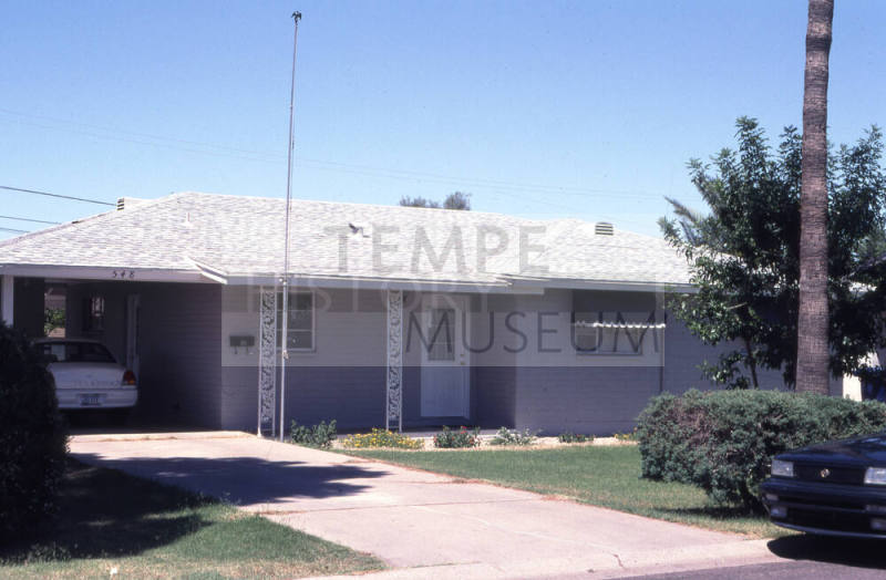 Property Address:  548 West 17th Place, Tempe, Arizona
Subdivision Address:  University Homes, Tempe, Arizona
