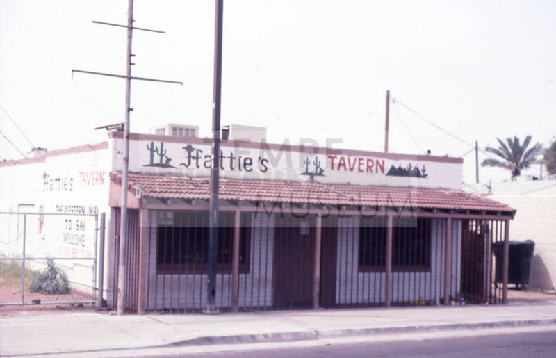 Property Address:  2031(?) East Apache Boulevard (Hattie's Tavern), Tempe, Arizona
Subdivision Address:  East Apache Boulevard, Tempe, Arizona