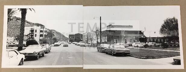 Photograph of Fourth Street and Mill Avenue.