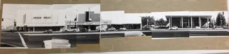 Panoramic Photograph of Stores on Mill Avenue facing east between Fifth and Sixth Street