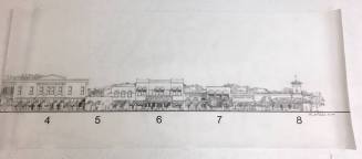 Original Drawings of Proposed Mill Avenue Facing East