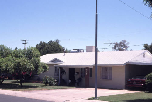 Property Address:  633 West 16th Street, Tempe, Arizona
Subdivision Address:  Marilyn Ann