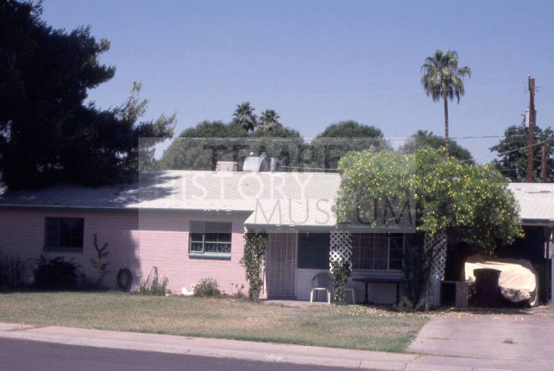 Property Address:  1722 South Shafer Drive, Tempe, Arizona
Subdivision Address:  Parkside Manor