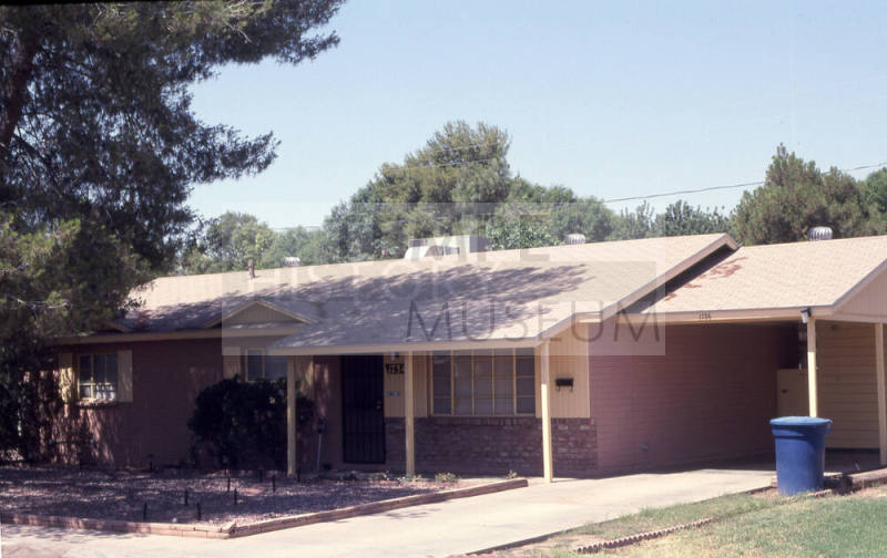Property Address:  1734 South Shafer Drive, Tempe, Arizona
Subdivision Address:  Parkside Manor