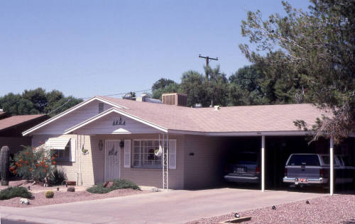 Property Address:  1800 South Shafer Drive, Tempe, Arizona
Subdivision Address:  Parkside Manor