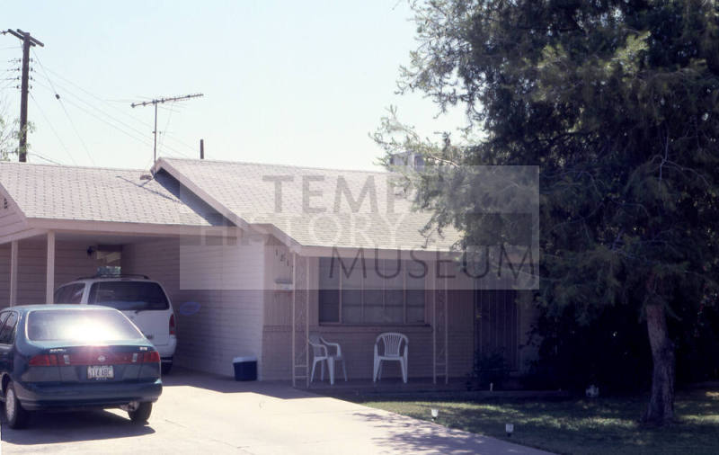 Property Address:  1815 South Shafer Drive, Tempe, Arizona
Subdivision Address:  Parkside Manor