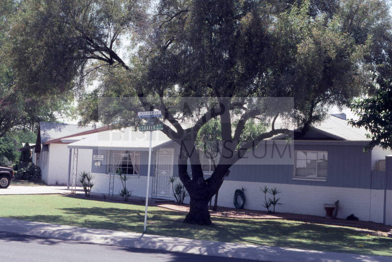 Property Address:  1721 South Shafer Drive, Tempe, Arizona
Subdivision Address:  Parkside Manor
