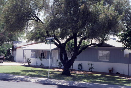 Property Address:  1721 South Shafer Drive, Tempe, Arizona
Subdivision Address:  Parkside Manor