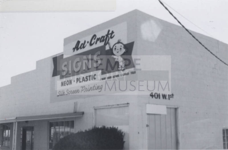 Ad-Craft Signs - 401 West 1st Street, Tempe, Arizona