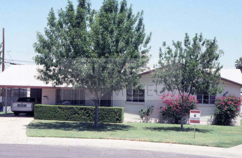 Property Address:  1705 South Parkside Drive, Tempe, Arizona
Subdivision Address:  Parkside Manor
