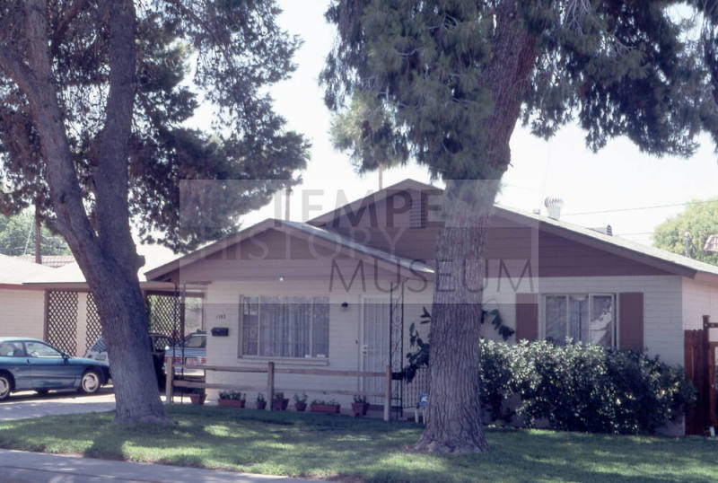 Property Address:  1103 West 19th Street, Tempe, Arizona
Subdivision Address:  Parkside Manor