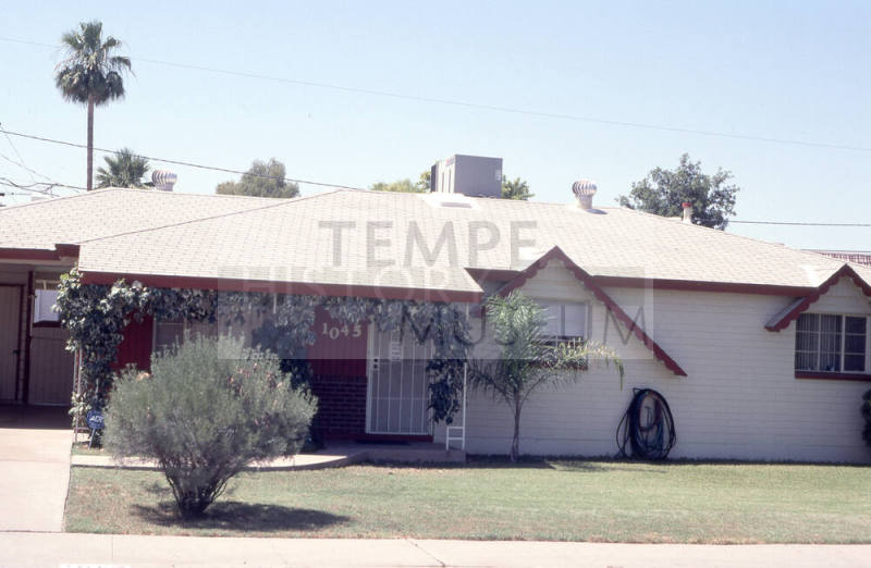 Property Address:  1045 West 19th Street, Tempe, Arizona
Subdivision Address:  Parkside Manor