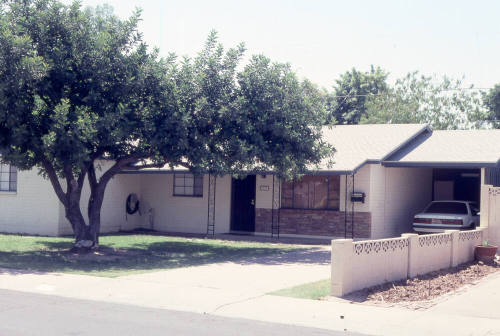 Property Address:  1027 West 19th Street, Tempe, Arizona
Subdivision Address:  Parkside Manor