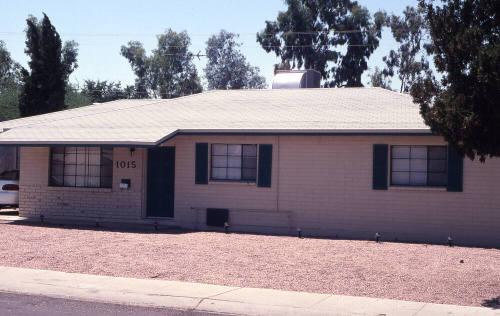 Property Address:  1015 West 19th Street, Tempe, Arizona
Subdivision Address:  Parkside Manor
