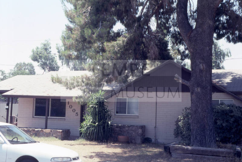 Property Address:  1005 West 19th Street, Tempe, Arizona
Subdivision Address:  Parkside Manor